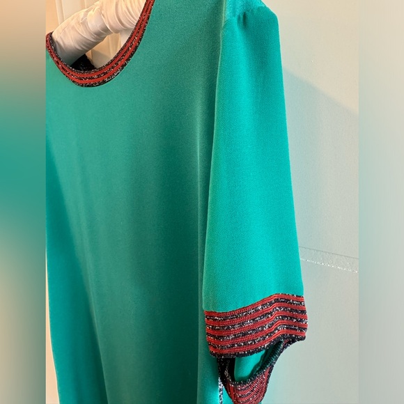 Cocktail t-shirt style dress green, Scotch & Soda size 2 - Picture 7 of 8